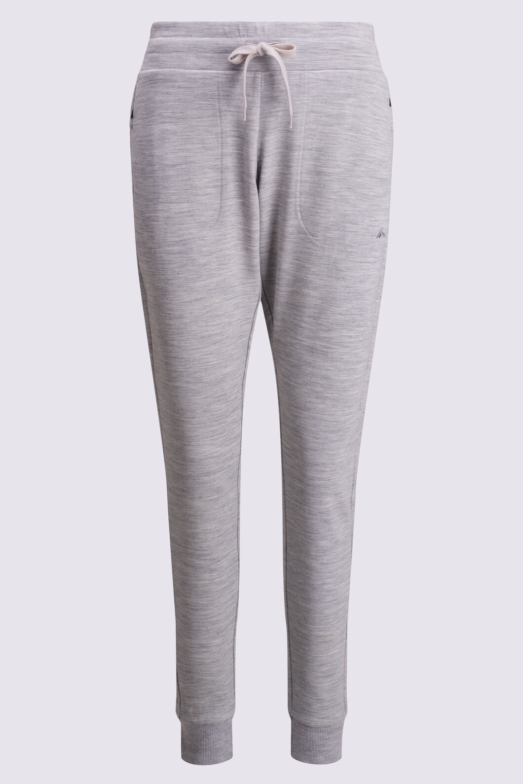 Macpac Women's Merino Blend Track Pants, Light Grey Marle, hi-res