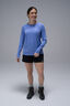 Macpac Women's Cass Long-Sleeve T-Shirt, Persian Jewel Marle, hi-res