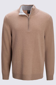 Macpac Men's Kānuka Merino Pullover, Cornstalk, hi-res