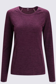 Macpac Women's Limitless Long Sleeve T-Shirt, Plum Perfect, hi-res