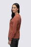 Macpac Women's Cameron Hut Fairtrade Organic Cotton Long Sleeve T-Shirt, Chutney, hi-res
