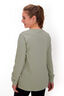 Macpac Women's Since 1973 Long Sleeve T-Shirt, Desert Sage, hi-res