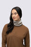 Macpac Merino 150 Neck Gaiter, Neutral Stripe, hi-res