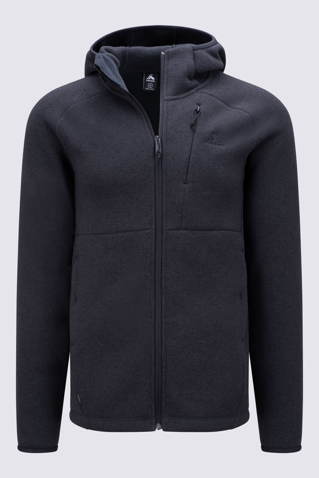 Macpac Men&rsquo;s Energy Pro Hooded Jacket, BLACK MARLE, hi-res