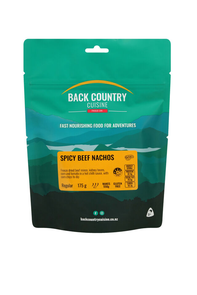 Back Country Cuisine Spicy Beef Nachos —175 g, Green, view 1