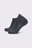 Macpac Trail Ankle Sock &mdash; 2 Pack, Monument/Iron Gate, hi-res