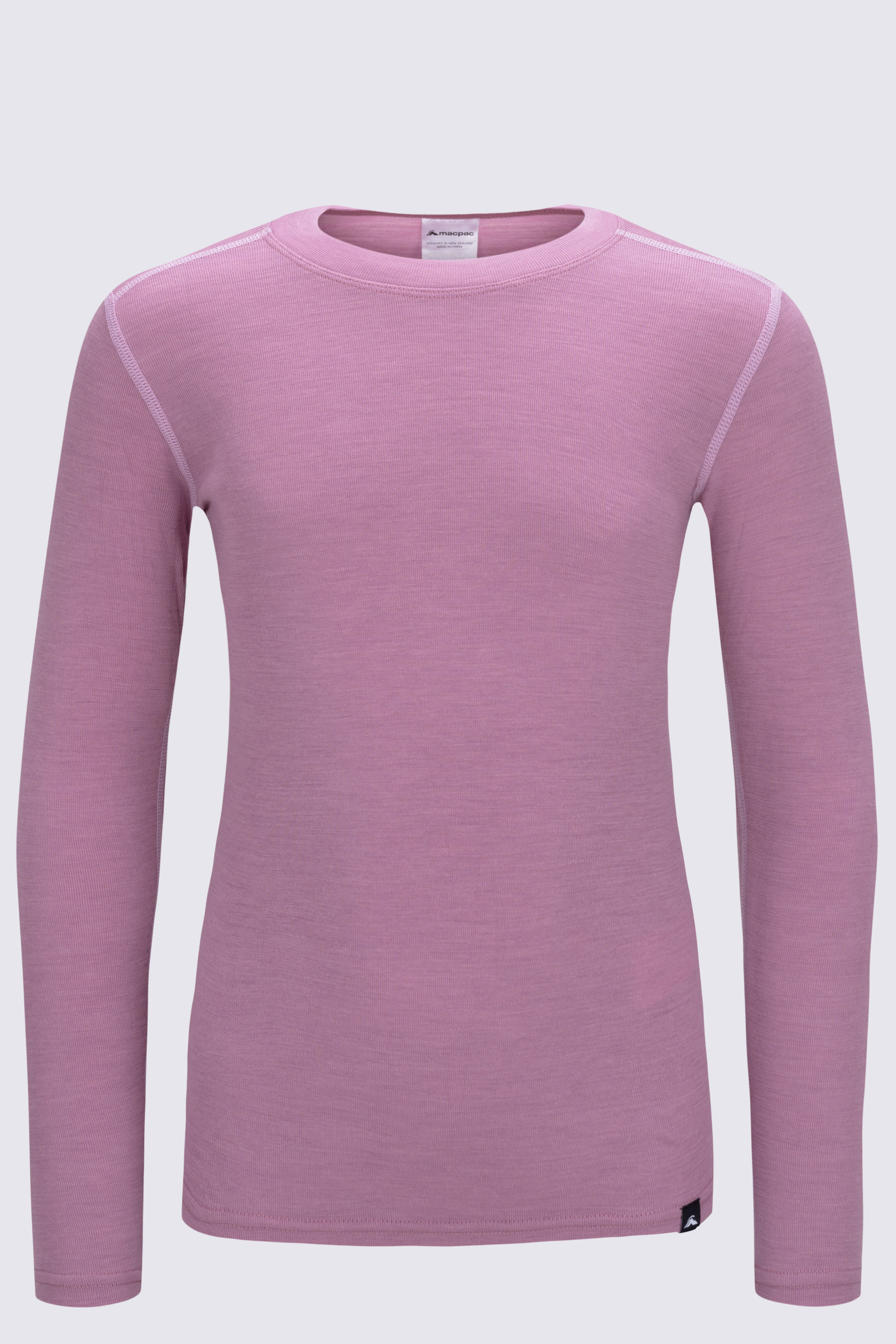 Macpac 220 Merino Long Sleeve Top Kids Macpac