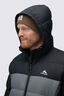 Macpac Men's Halo Hooded Down Jacket ♺, Black/Smoked Pearl, hi-res
