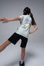 Macpac Kids&rsquo; Summer Mountain T-Shirt, Surf Spray, hi-res
