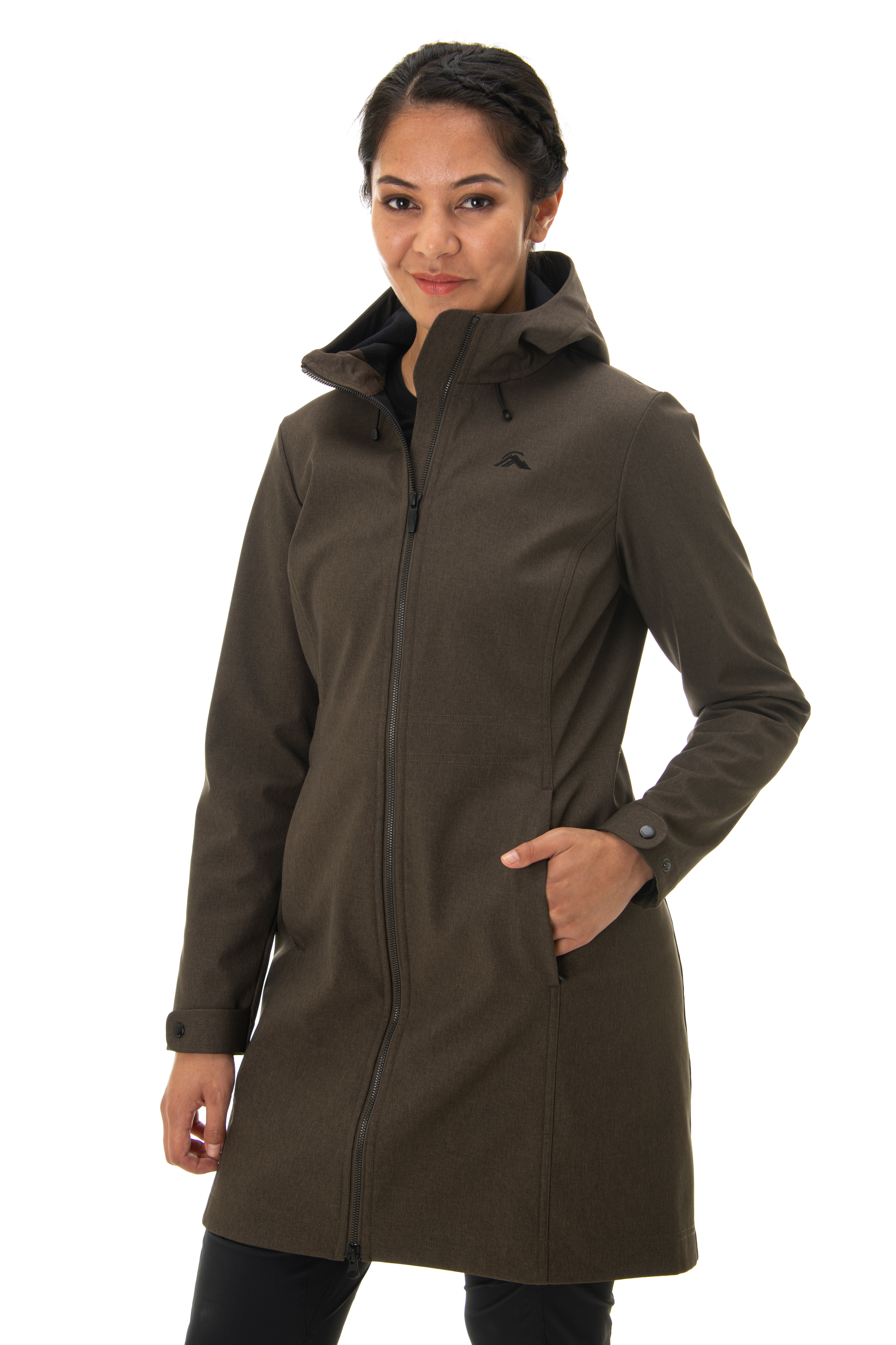 Chord Softshell Hooded Coat 