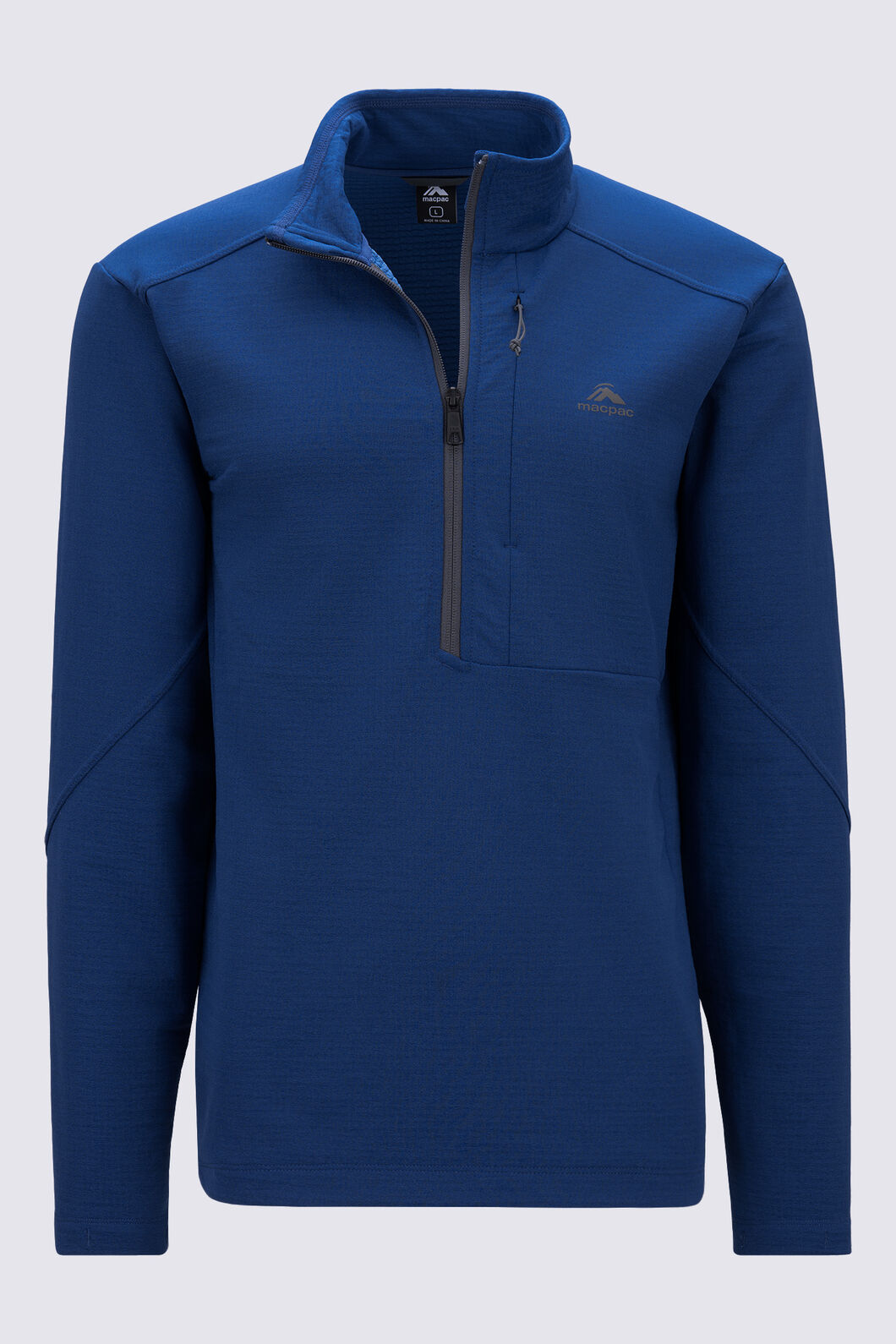 Macpac Men's Vertex Air Pullover, Navy Peony, hi-res