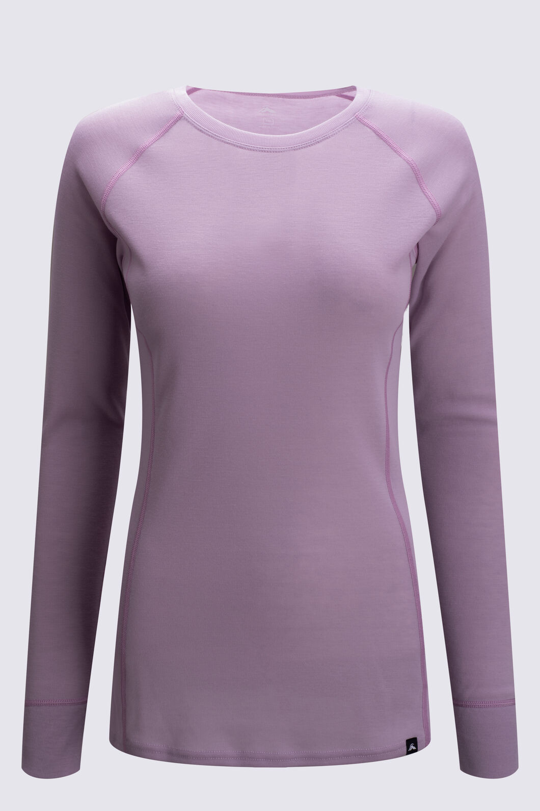 Macpac Women's Geothermal Long Sleeve Top, Lavender Frost, hi-res