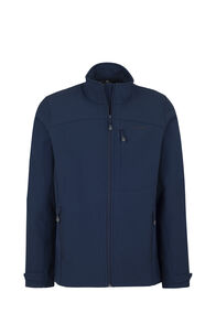 Macpac Men's Sabre Softshell Jacket, Black Iris, hi-res