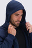 Macpac Men's Waffle Sherpa Jacket, Navy, hi-res