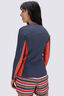 Macpac Women's Long Sleeve Rash Top, Odyssey/Burnt Sienna, hi-res