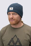 Macpac Merino Wool Heritage Beanie, Midnight Navy, hi-res