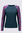 Macpac Women's Long Sleeve Rash Top, Deep Teal Shatter, hi-res