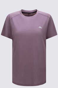 Macpac Women's Mason Merino Tech T-Shirt, Moonscape, hi-res