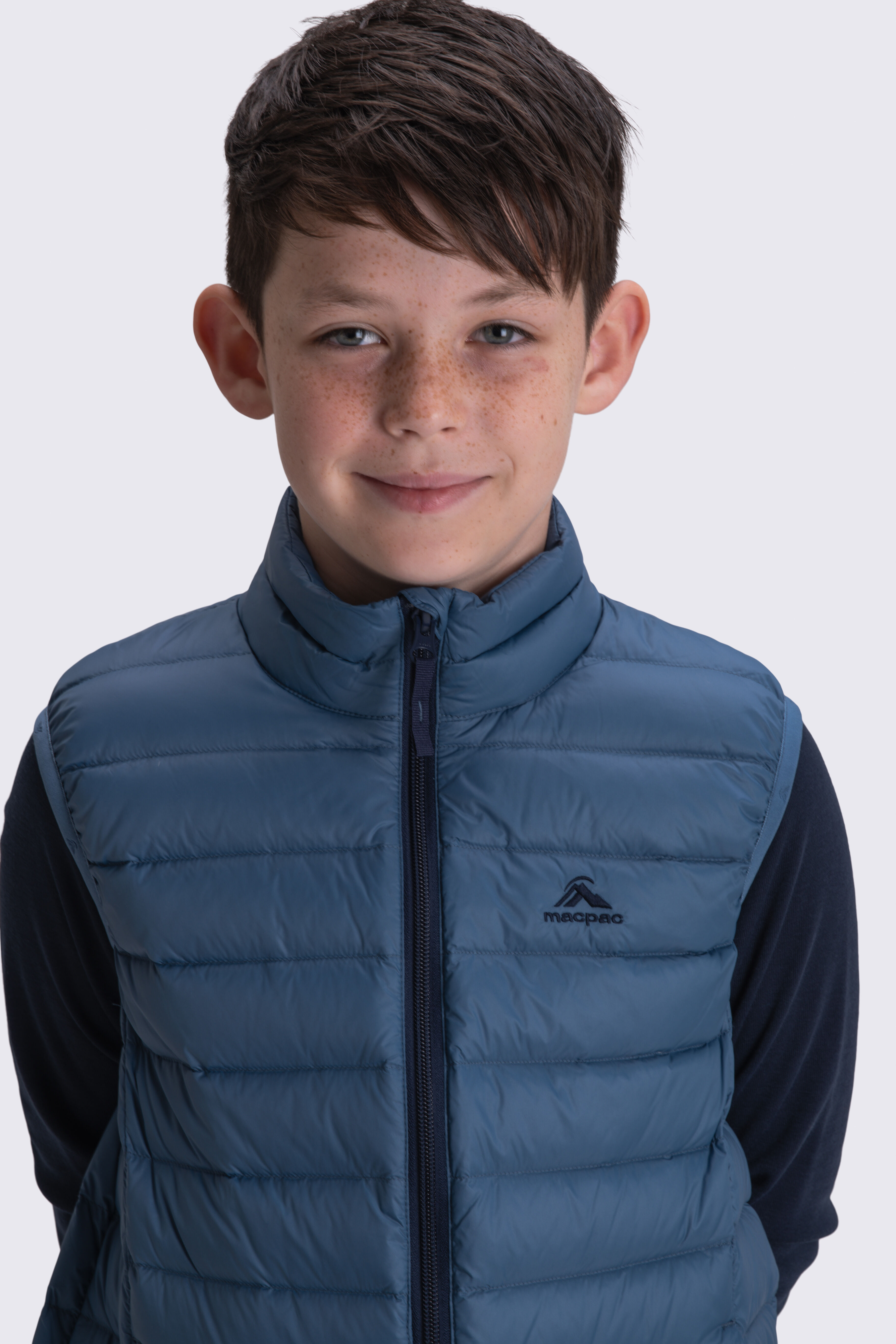 Macpac Kids Uber Light Down Vest Macpac
