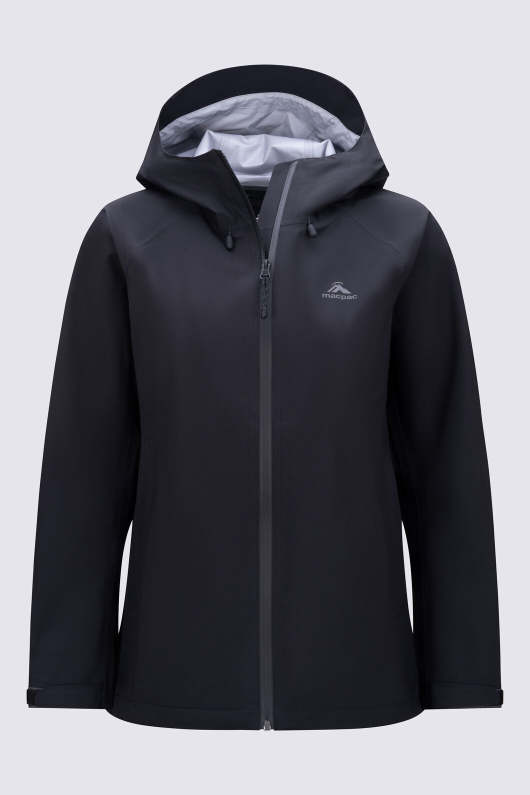 Macpac Women&rsquo;s Overcast Rain Jacket, Black, hi-res