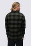 Macpac Men's Sutherland Slim Flannel Shirt, Forest Night Check, hi-res