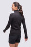 Macpac Women's Infinity &frac14; Zip Top, Black, hi-res