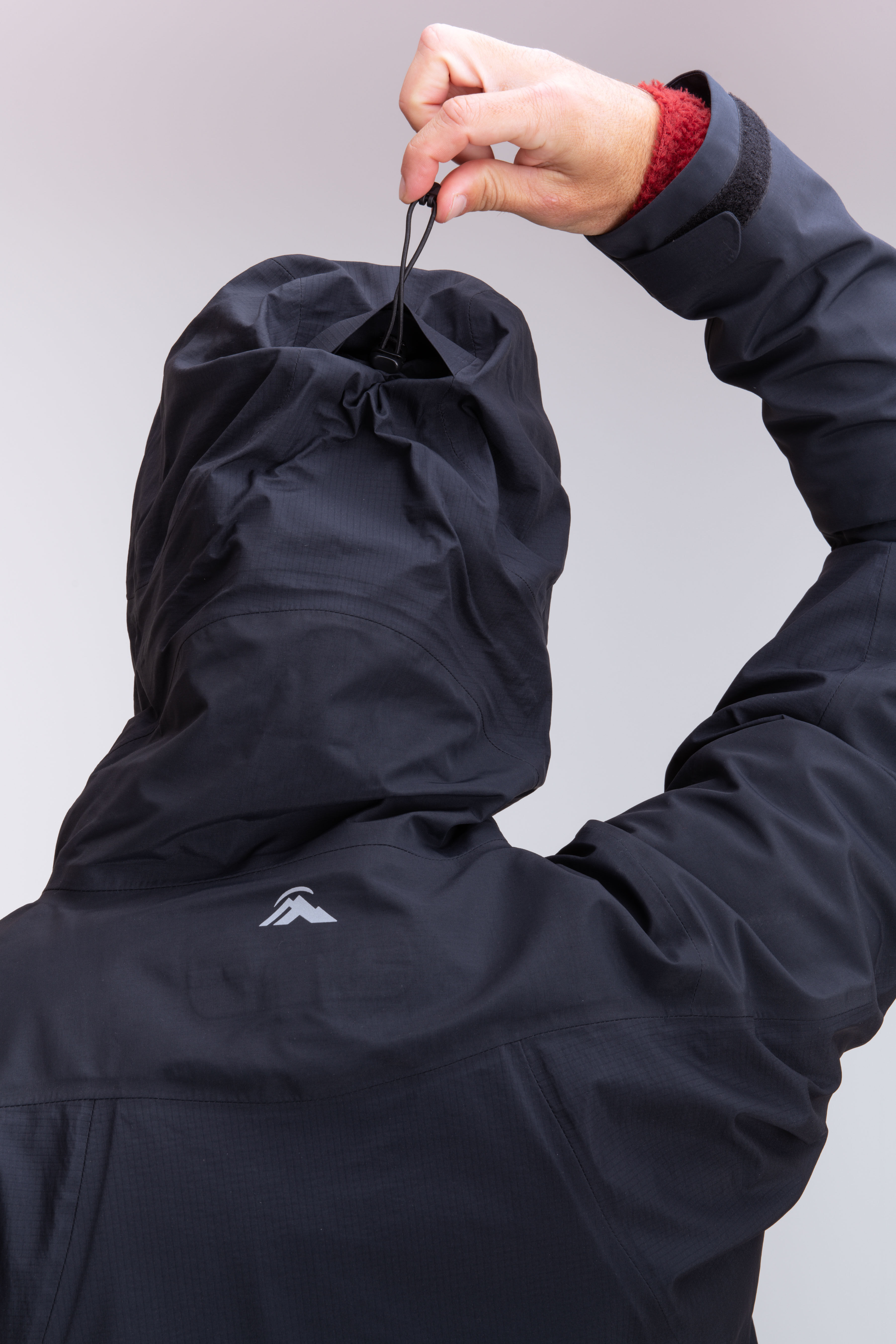 Men's light rain clearance jacket with hood
