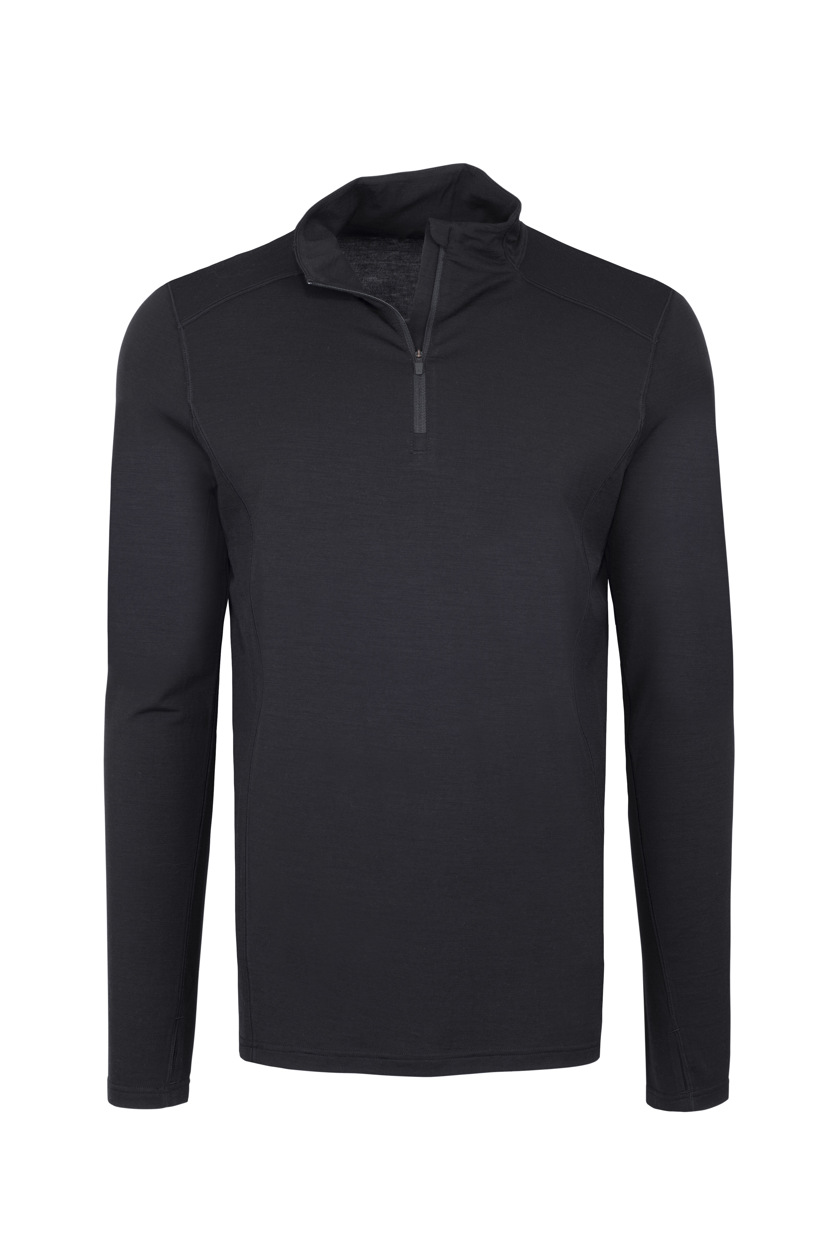 Merino half store zip mens
