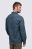 Macpac Men's Westport Long Sleeve Shirt, Midnight Navy, hi-res