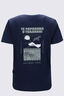 Macpac Women's Te Papakura O Taranaki NP Fairtrade Organic Cotton T-Shirt, Navy Marle, hi-res