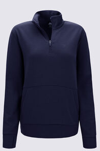 Macpac Women's Craigieburn Merino Blend Pullover, Baritone Blue, hi-res