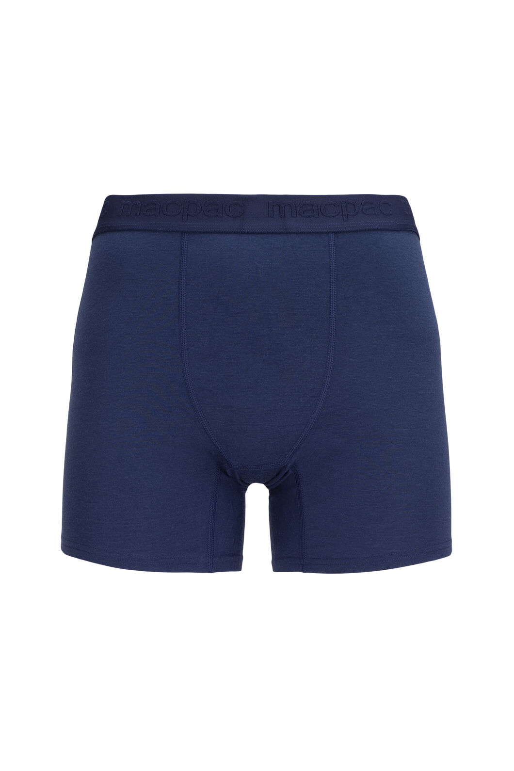 Macpac Men's 180 Merino Boxers, Black Iris, hi-res