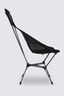 Macpac Lightweight High-Back Chair V2, Black/Black, hi-res