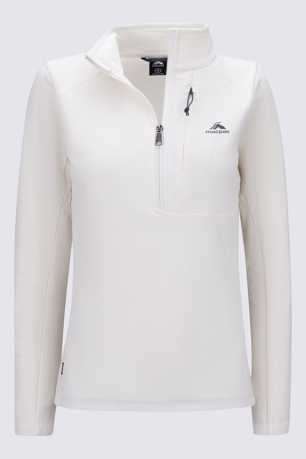 Macpac Women's Vertex Air Pullover, Tofu, hi-res