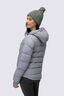 Macpac Women's Halo Hooded Down Jacket ♺, Minimal Grey, hi-res