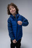 Macpac Kids' Uber Light Hooded Down Jacket, Navy Peony/Surf the Web, hi-res