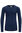 Macpac Kids' 220 Merino Long Sleeve Top, Peacoat Marle, hi-res