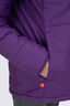 Macpac Kids' Pulsar Alpha Hooded Insulated Jacket, Plum/Print, hi-res