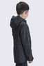 Macpac Kids' Jetstream Rain Jacket, Black, hi-res