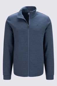 Macpac Men's Craigieburn Merino Blend Jacket, Midnight Navy Marle, hi-res