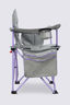 Macpac Kids' Cooler Armchair, Steel/Violet, hi-res