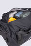 Macpac 120L Wheeled Duffel Bag, Black, hi-res