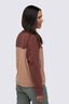 Macpac Women&rsquo;s Heritage Fleece Pullover, Andorra/Mocha Mousse/Moonbeam, hi-res