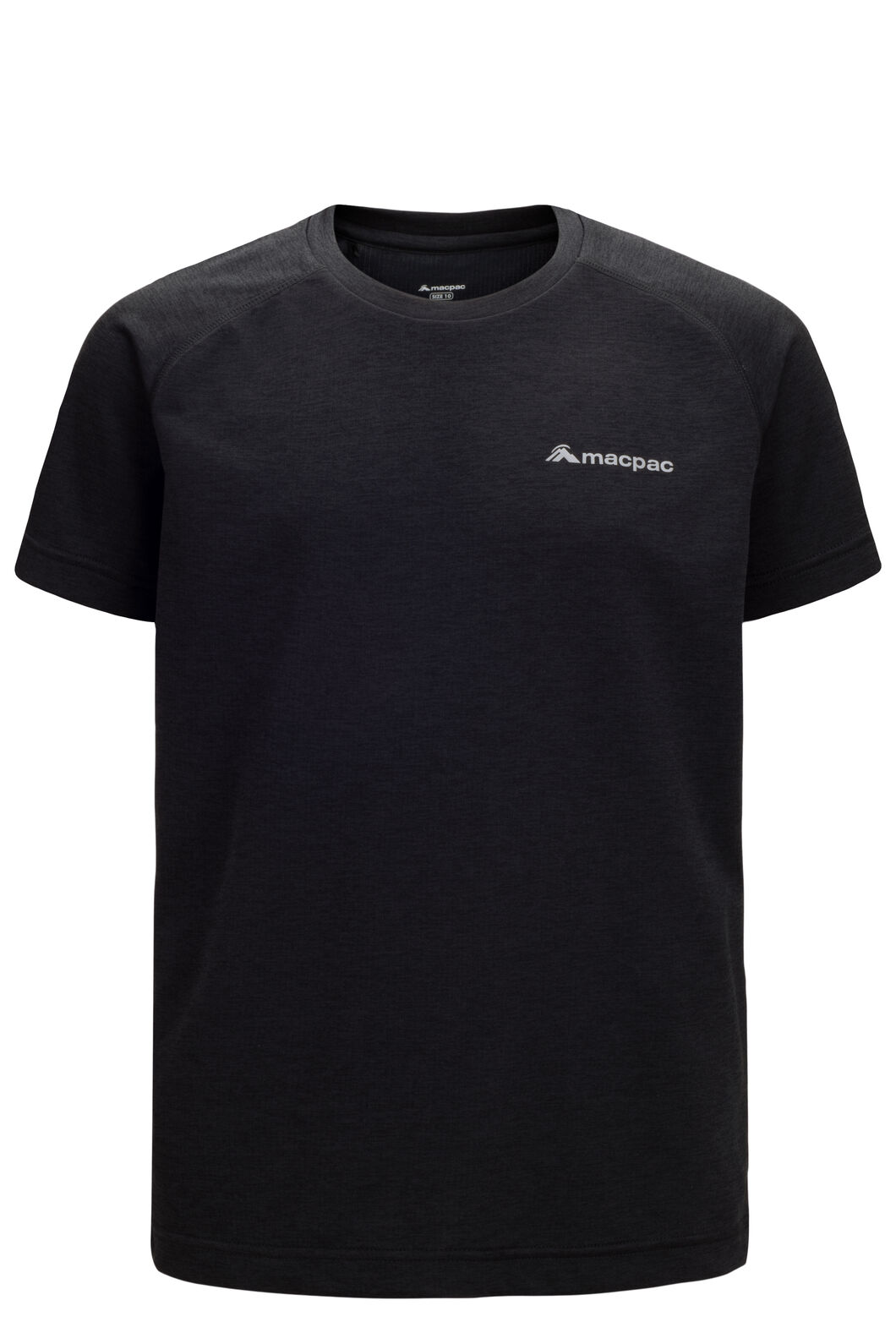 Macpac Kids' Eyre T-Shirt, Black, hi-res
