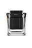 Macpac Premium Reclining Lounger, Black, hi-res
