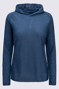 Macpac Women's Nitro Fleece Pullover, Blue Wing Teal, hi-res