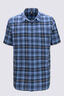 Macpac Men's Campfire Shirt, Blue Plaid, hi-res
