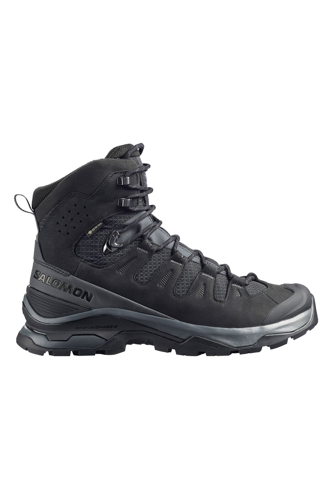 Salomon Men&rsquo;s Quest 5 GTX Mid Hiking Boots, Asphalt/Black/Asphalt, hi-res