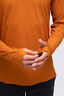 Macpac Men's Trail Long Sleeve Hooded T-Shirt, Pumpkin Spice, hi-res