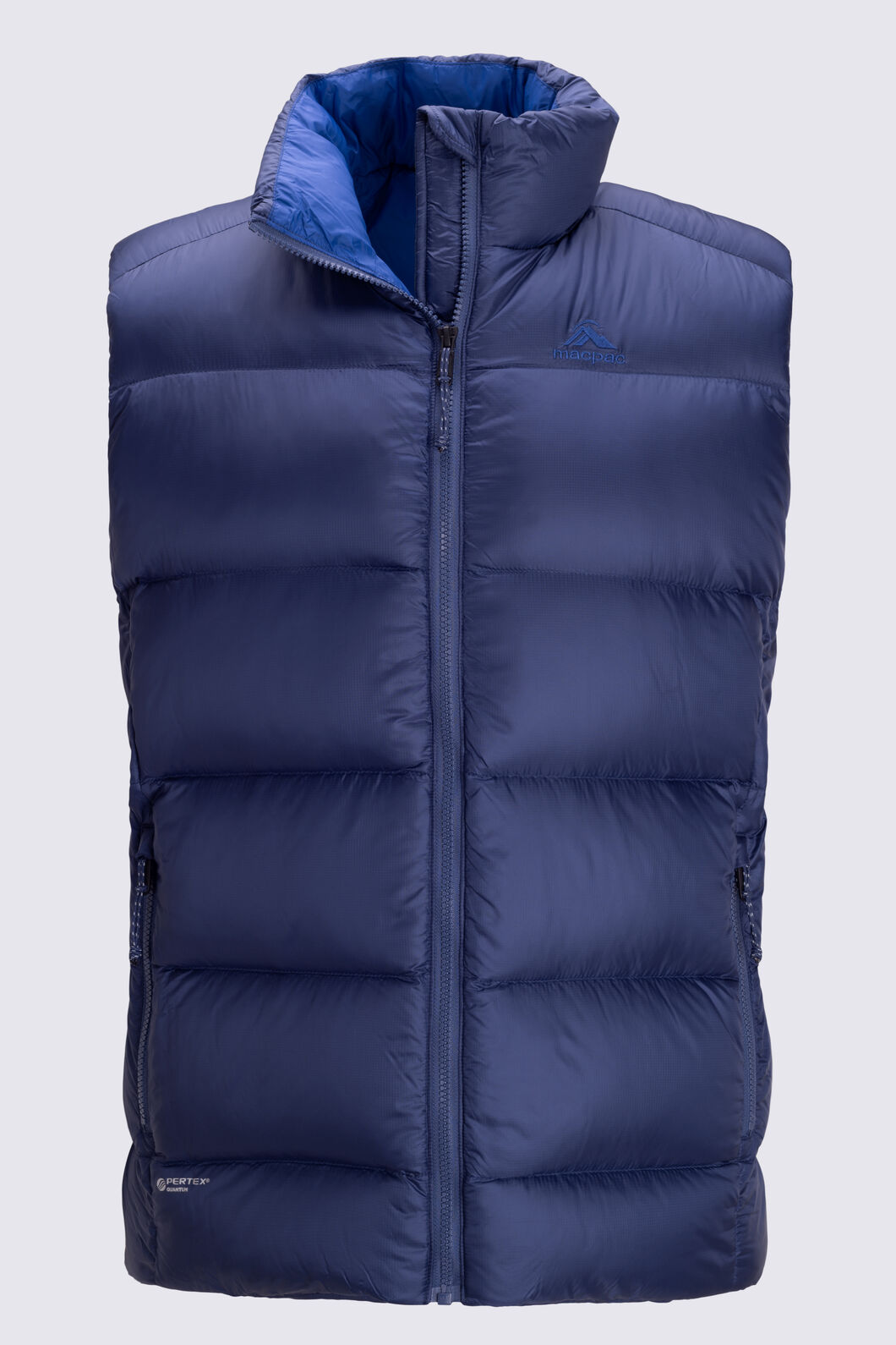 Macpac Men's Sundowner Down Vest, Naval Academy, hi-res
